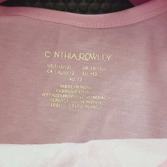 BRAND NEW Girl's Cynthia Rowley longsleeve top size 10-12 - Picture 2 of 2